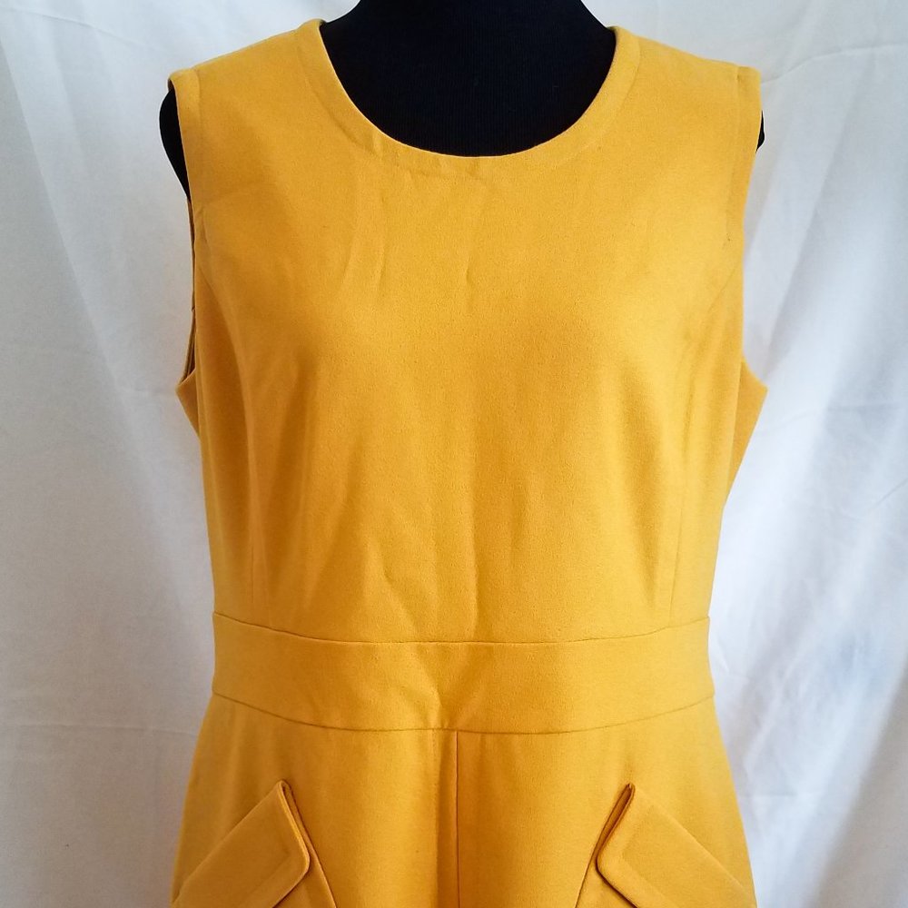 Modcloth Style Yellow Jumper Dress